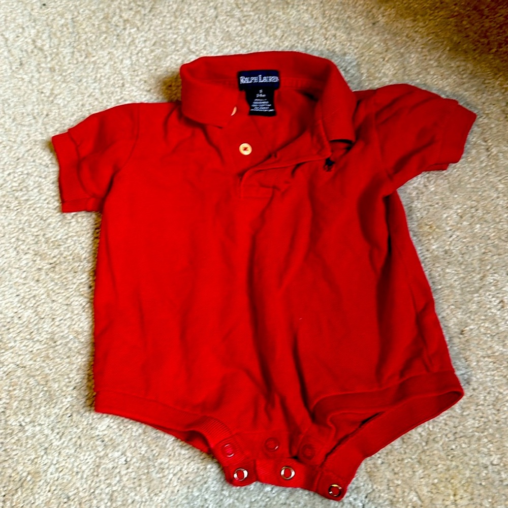 Ralph lauren 3-6 months shorts outfit